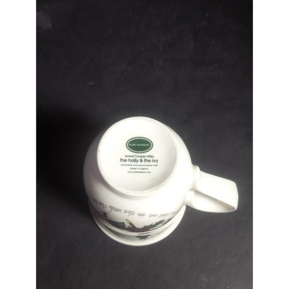 The Holly and The Ivy Christmas mug Portmeirion Christmas dinnerware coffee cup - Picture 8 of 9